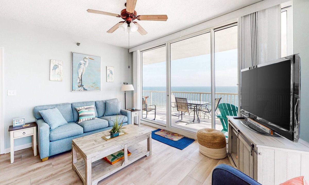 Fort Morgan Condo | 11th Floor, Bayfront Condo w/Amazing Views plus Shared Pools, Tennis, & Gym