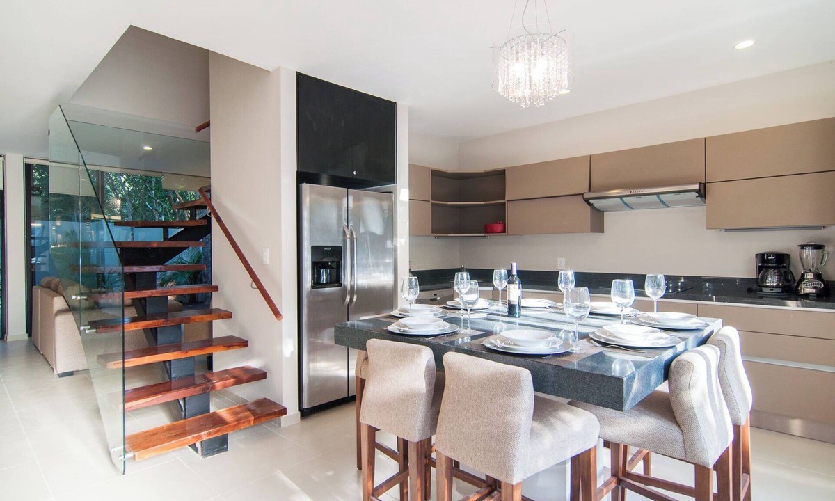 Playa Paraiso House | 3BR Villa in Aldea Zama. Gated community 2 Pools -Central near beach & town