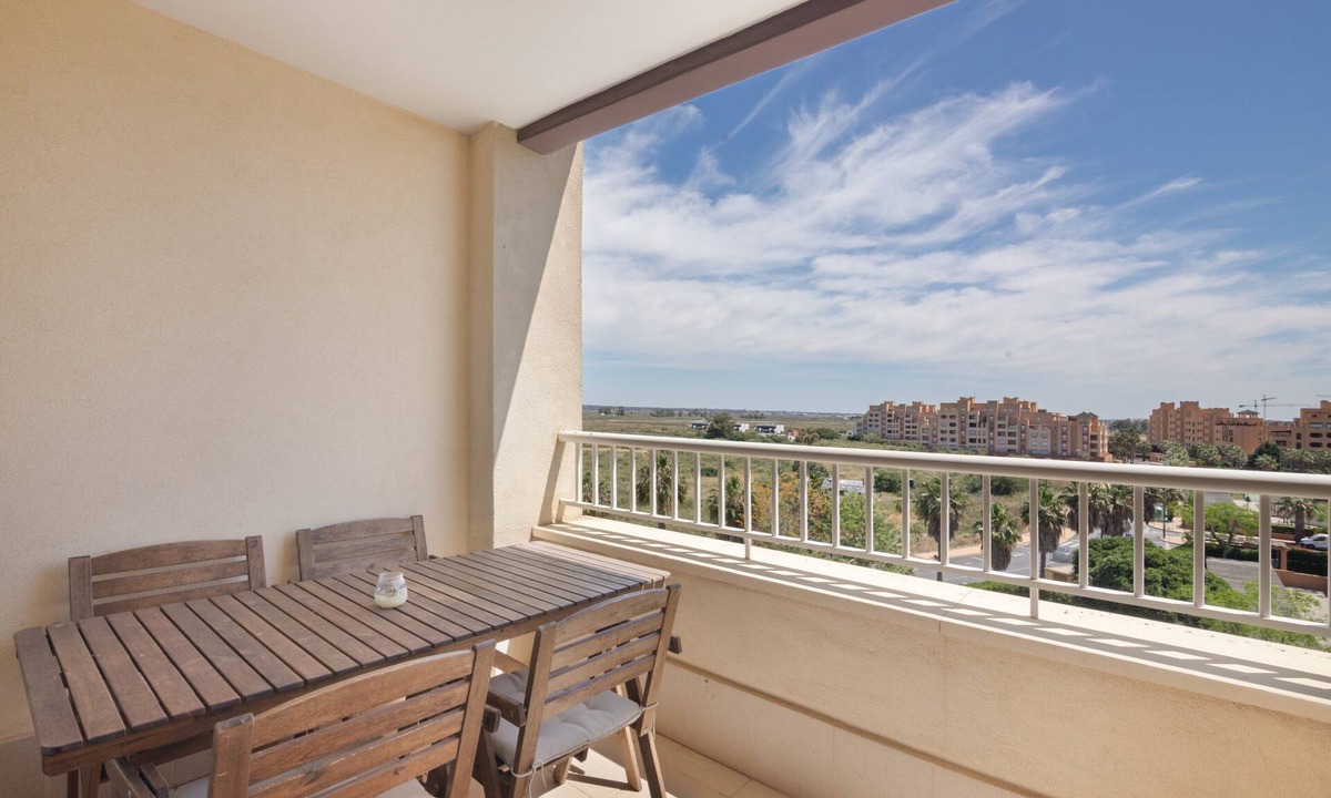 Ayamonte Apartment | Apartment 'Isla Canela' with Sea View, Wi-Fi and Air Conditioning