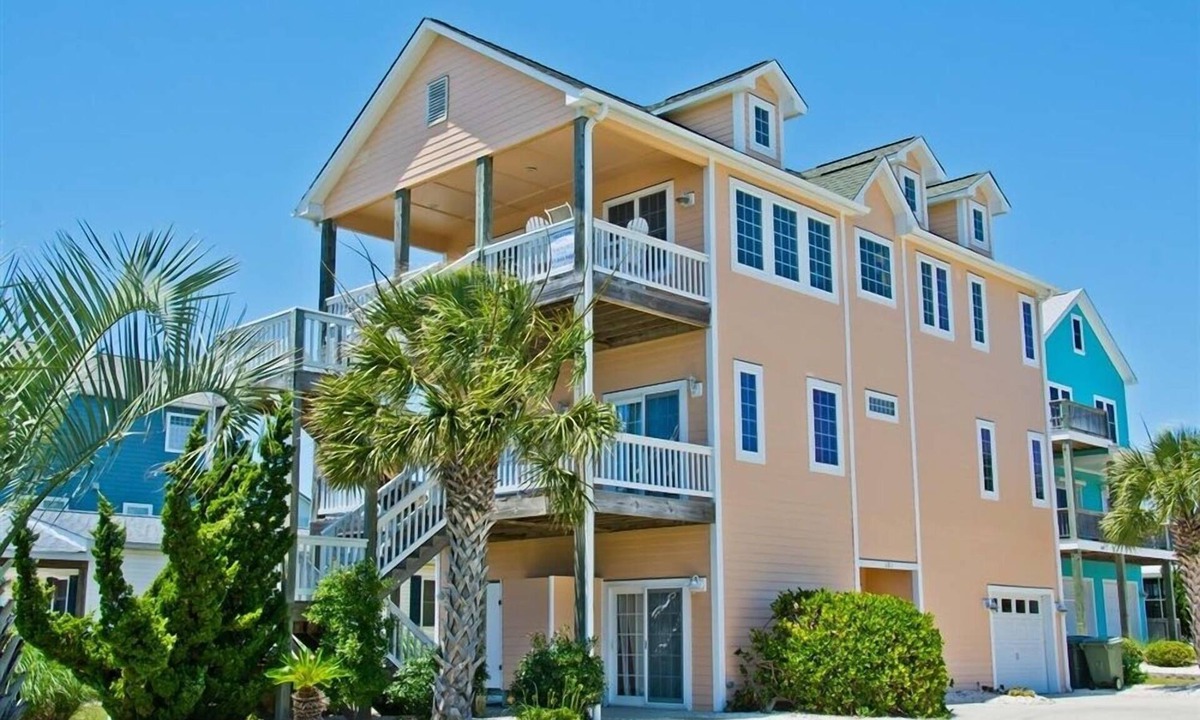 Emerald Isle House | Blue Whale, Almost Oceanfront House in Emerald Isle, NC!