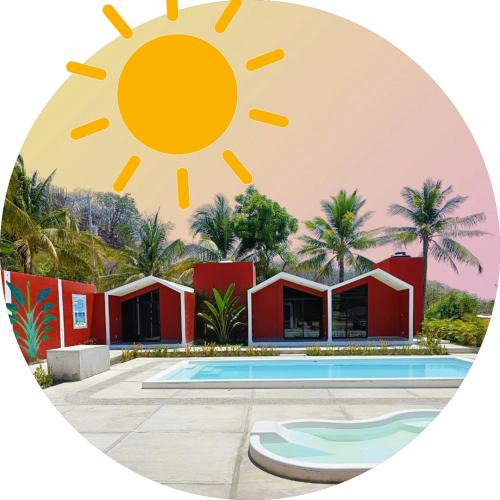 San Pedro Huamelula Apartment | Cabañas El Amanecer de AYUTA