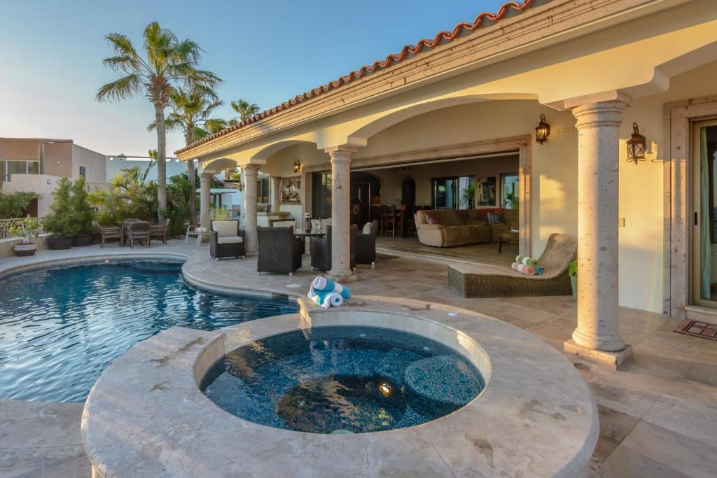 Cabo Bello House | Cabo Hacienda with Private Pool and Rooftop Terrace!