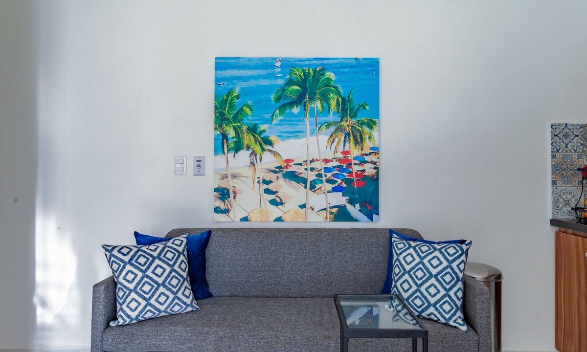 Colonia 5 de Diciembre Apartment | Casa Loro Azul PV Unit 3 NEW with Rooftop pool 1BD Studio for rent in 5 de Dicie