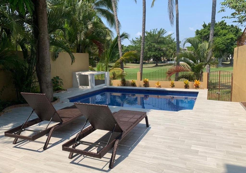 Marina Vallarta House | Casa Mojo - Pool overlooking the Marina Golf Course