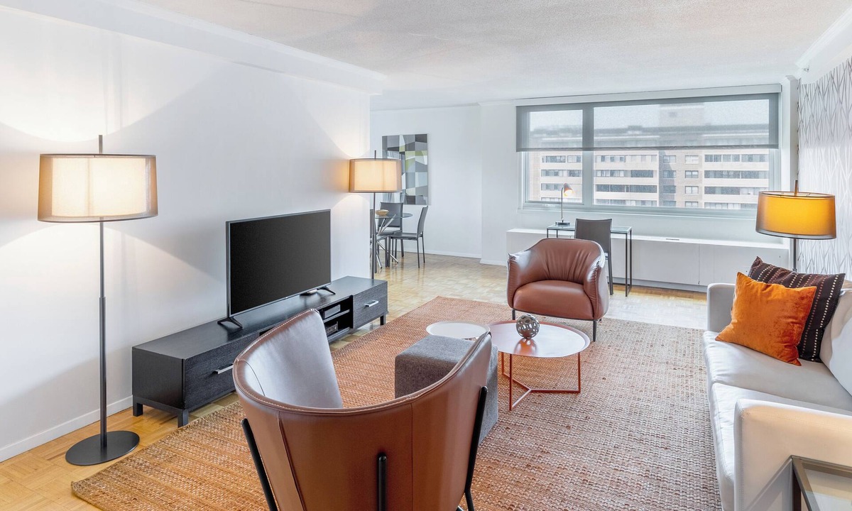 West End Apartment | Chic One-Bedroom Apartment with Balcony in Boston'