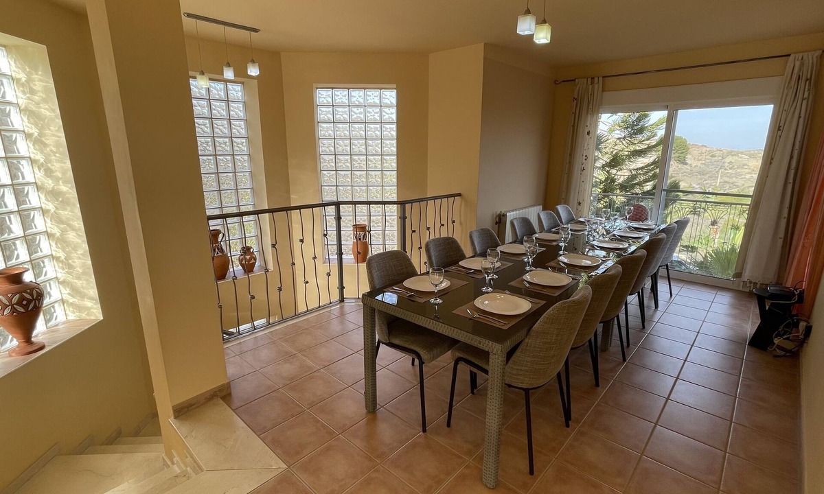 Los Gallardos Villa | Comfortable villa with air conditioning, Wi-Fi, pool, and peaceful garden