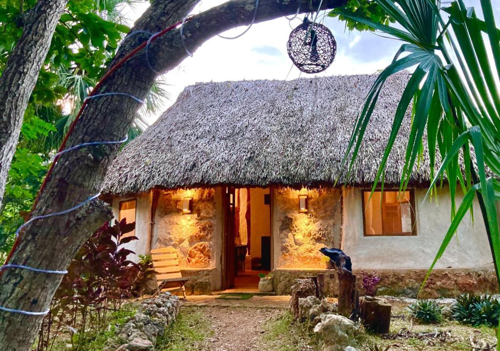 Tzucacab House | Encantadora Villa Maya tradicional en Rancho Agroecologico
