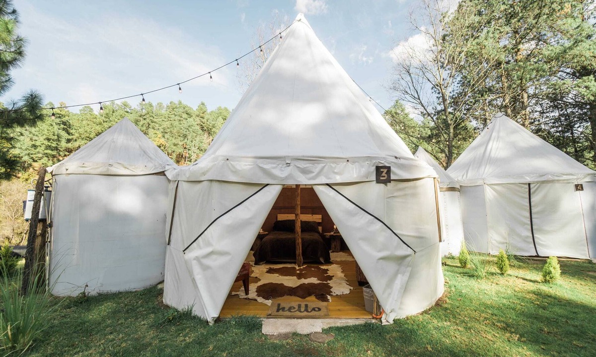 Tapalpa RV Rental | Glamping in the Mountain: Views, Garden & Games