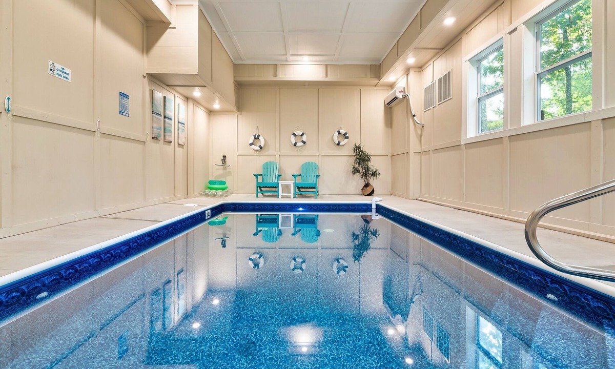 Chalet Village North Cabin | Glorious Mountain Lodge w/Pool, Theater & Hot Tub