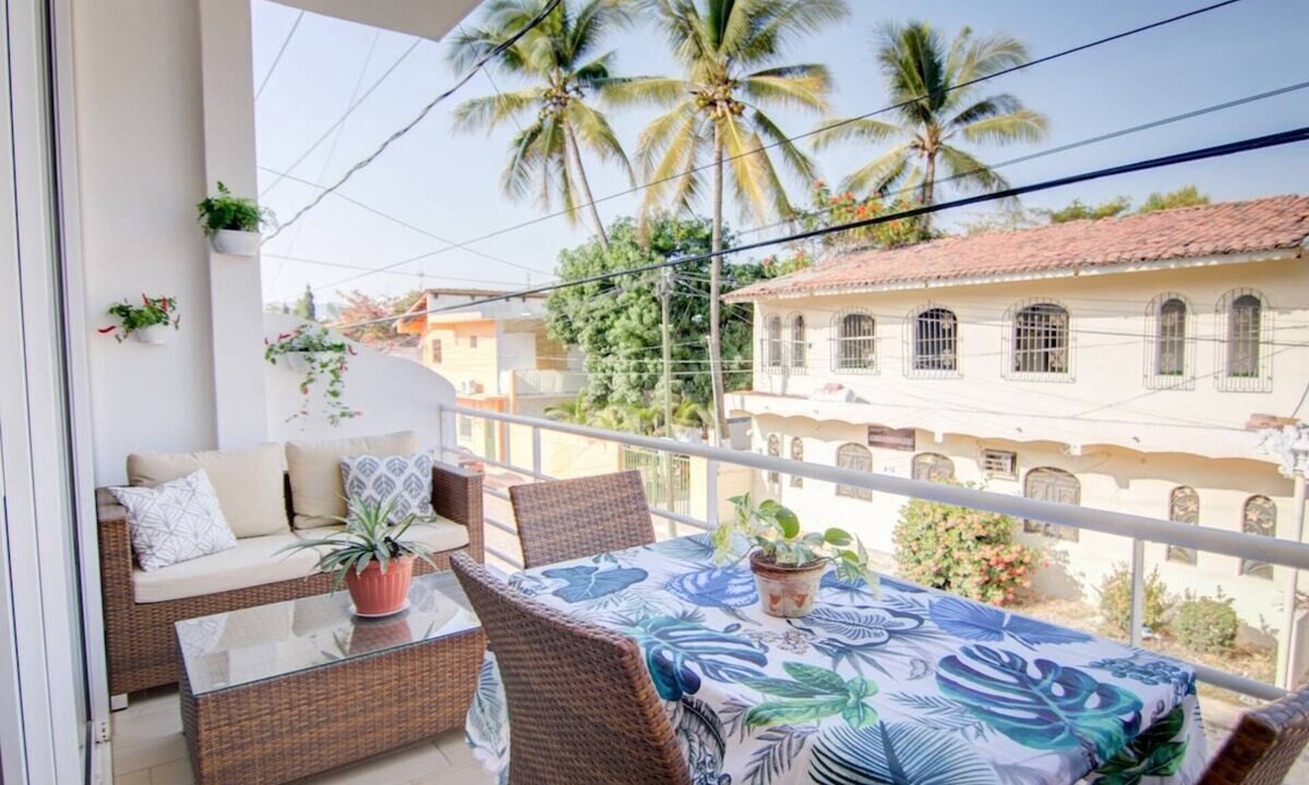 Bucerias Condo | Golden Zone Studio w Pool - 2 Blocks to Beach