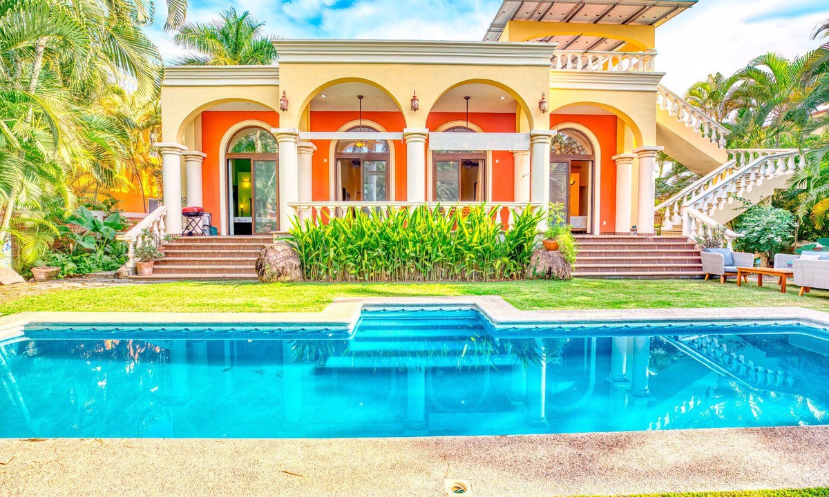 Bucerias House | Gorgeous Hacienda-style, private Casa de Paz, with 24-hour gated security