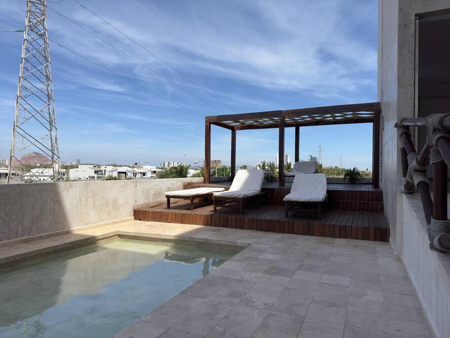 Marina Mazatlan Apartment | Hermoso depa frente Mazatlan International Center