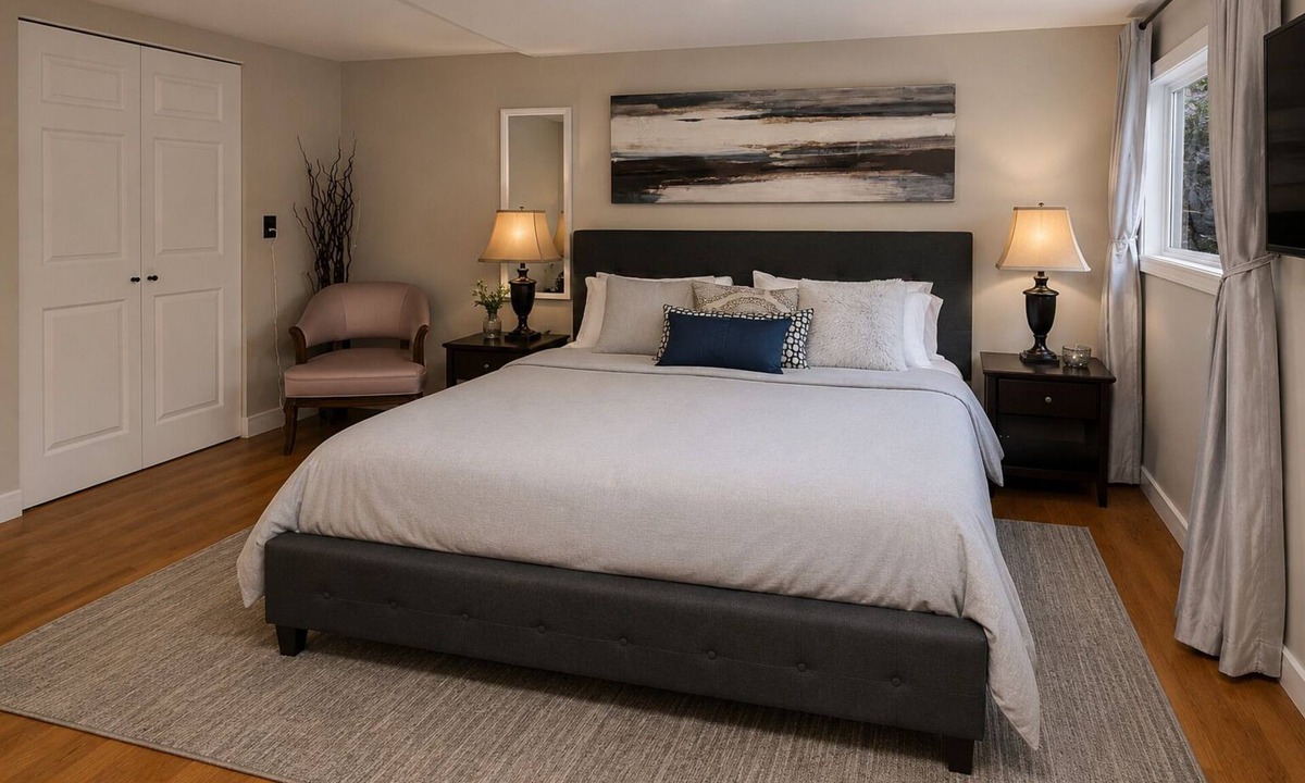 Regional District of Nanaimo House | Hot tub | central | Clean | Quiet | private suite| 3 Queen Beds Close to NRGH