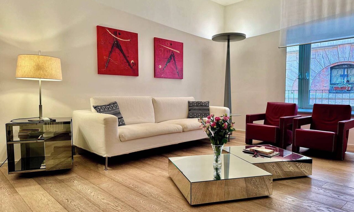Rione IV Campo Marzio Condo | In Rome at Spanish Steps, Classy Apartment with Modern Design in an Historic Palazzo