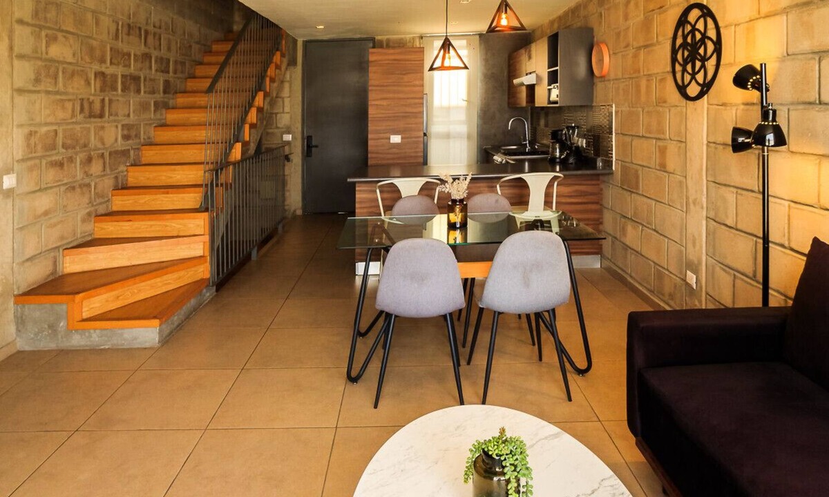 Downtown Guadalajara Apartment | Inspiring Getaway Loft w/Gym & Coworking | 2 BD | Tribu Colón