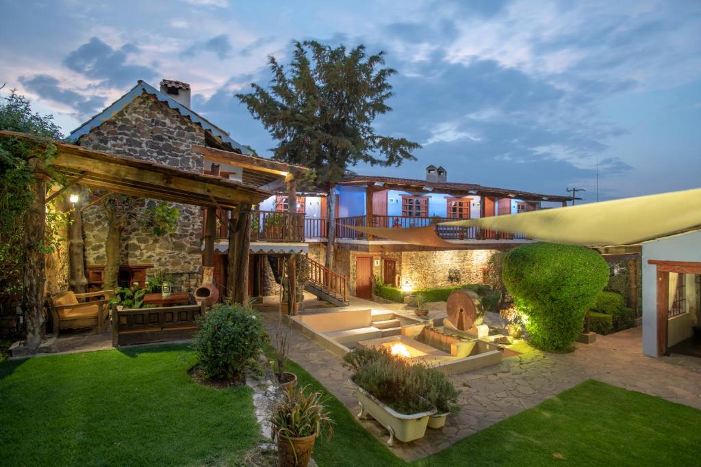 Huasca De Ocampo Hotel | La Casa Azul Huasca & Restaurante La Terraza