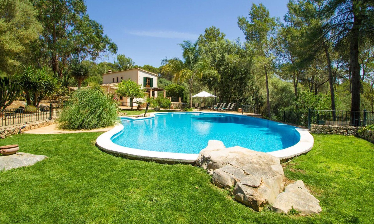 Son Antem House | Luxurious home in Algaida with private swimming pool, can be inside or outside