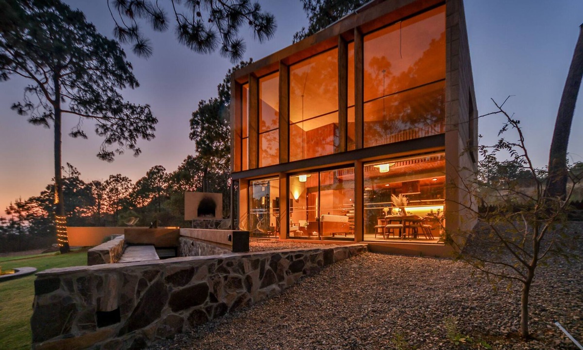 Mazamitla Cabin | Luxurious Modern Cabin/Jacuzzi/Mazamitla/Beautiful forest /Amazing view