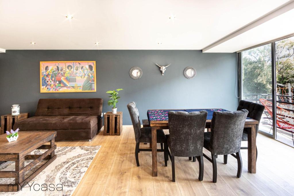 Anahuac Apartment | Nadal 203 · New Park Front Terrace Apartment Close to Polanco