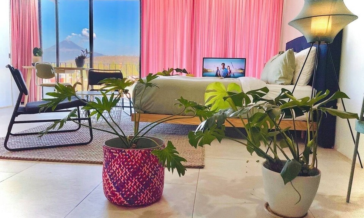 Cholula Apartment | New Nordic Loft With Amazing View of Volcano, 70mbps Wifi and Covered Parking