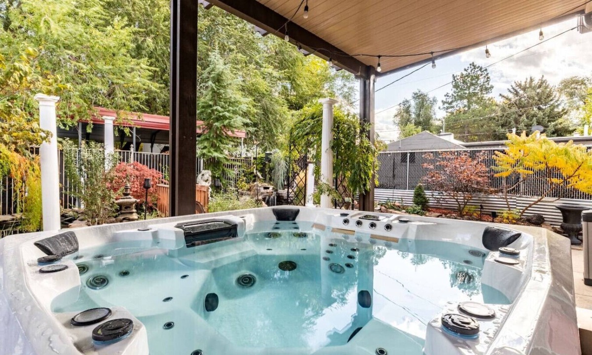 Downtown Salt Lake City Apartment | Oasis in the City - Hot tub, Pool table, Koi Pond