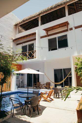 Bacocho Apartment | Ocean View House with 3 levels Terrace and Pool 5 min to Beach Bacocho Coral and Carrizalillo