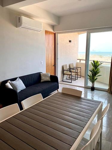 Boca del Rio Apartment | Oceanfront &6pers &Pool &Gym &Golf Club