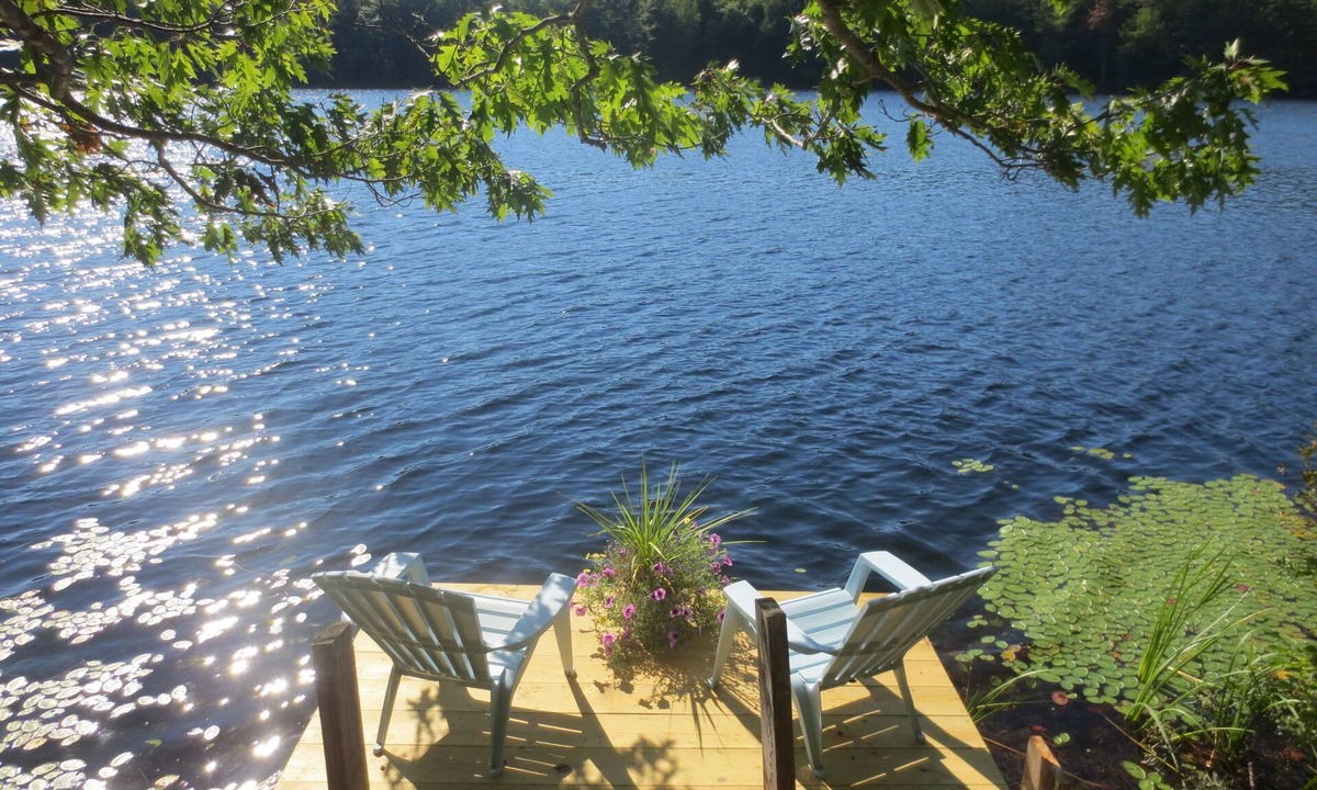 Boothbay Apartment | Pinetree Suite- located on the Lake, surrounded by pine trees.PERFECT