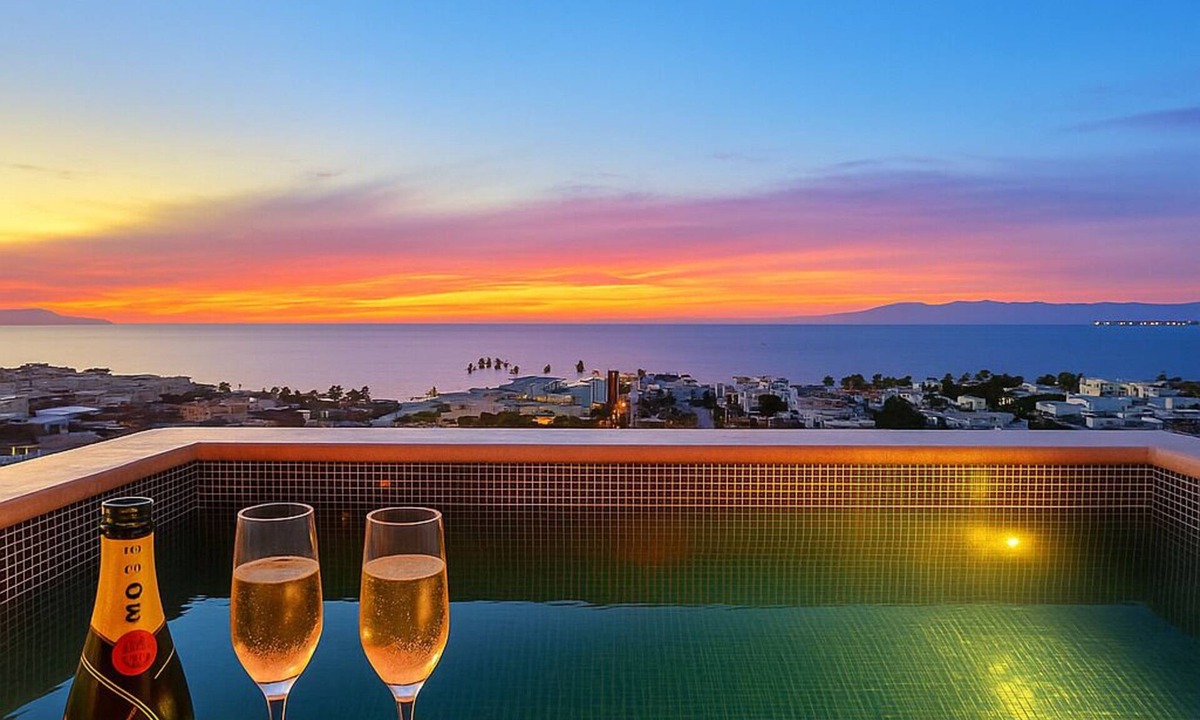 Downtown Puerto Vallarta Apartment | Private OCEAN VIEW Pool Panoramic Sky Beach Loft~Steps to Malecon+Safe Loc