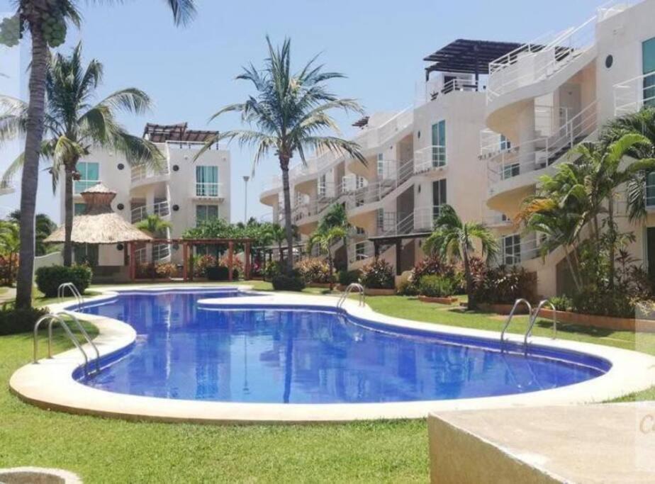 Puente del Mar Apartment | Rincon Diamante Alberca 5 min Playas & Pet friend