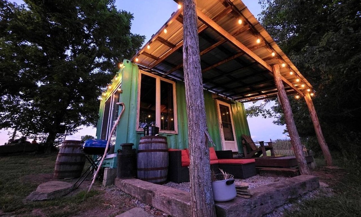 Jonesville Cabin | Rustic Container Accommodation for Glamping in Kentucky