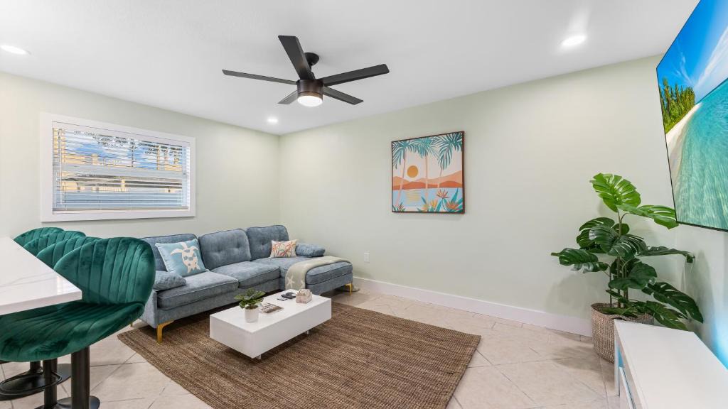 Cocoa Beach Apartment | Shark Tank Cocoa Beach - 2 Connected Units - Steps to Beach - Walkable to Dining, Bars and Shops