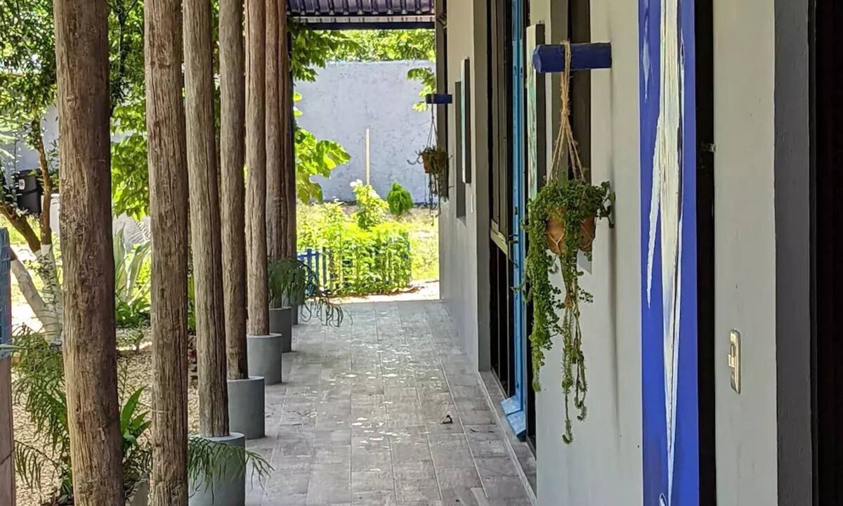 Chichen Itza - Valladolid Cabin | The Blue Eco Lodge- double room 1