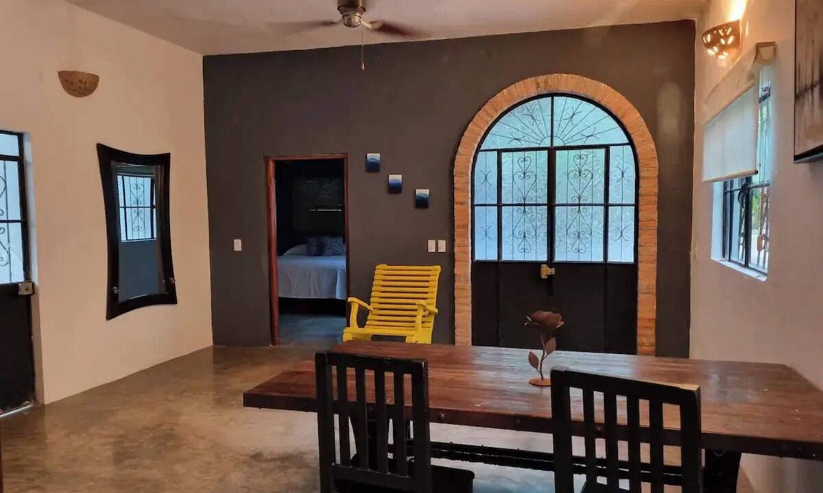 North End Apartment | The Tau apartment is one block from the beach.