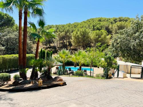 Las Jaras House | Villa ALJARAL, Espectacular,piscina,chimenea, climatización, wifi