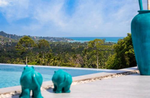 Lamai Villa | VILLA CLARISSE - SEAVIEW - 4 Bedrooms