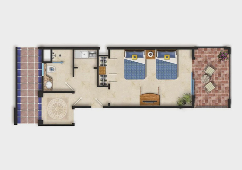 Flamingos Apartment | Villa del Palmar Flamingos, Studio
