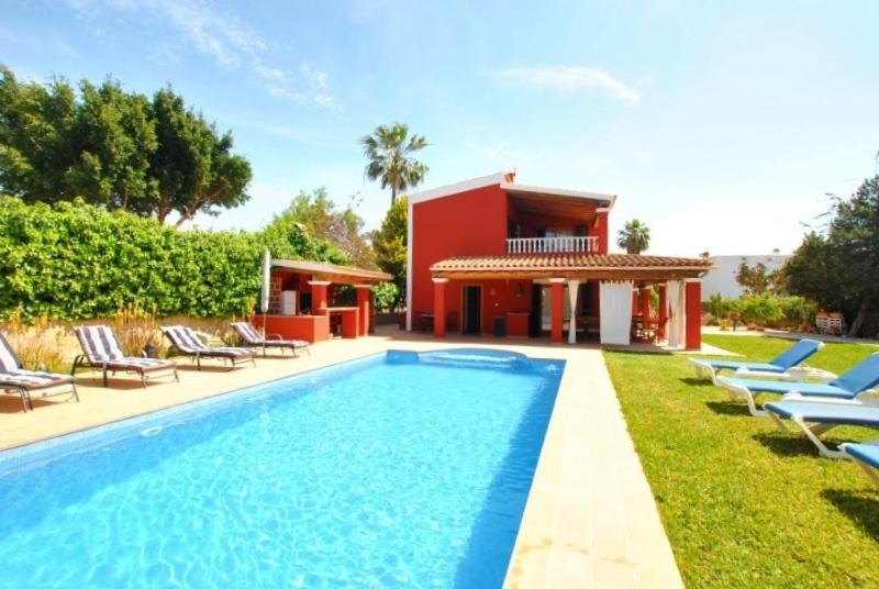 Sant Josep de sa Talaia Villa | Villa Rosada - Private pool & Barbecue