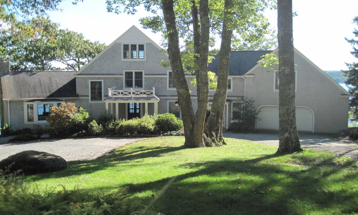 Blue Hill House | Water's Edge Setting With Spectacular Views Of Blue Hill Bay