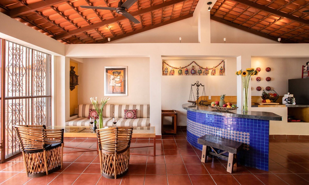 Alta Vista Apartment | Whimsical Flat in Old Town Villa w/Pool, Private Terrace and Chef's Kitchen