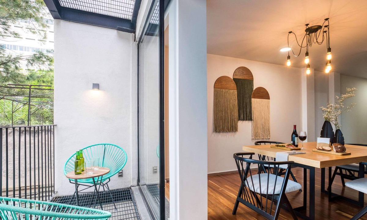 Hipodromo Apartment | Wonderful Apt with Pvt Balcony | Gym+Patio+Grill Breathtaking