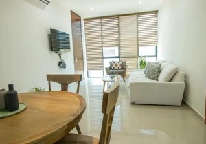 Amplio departamento Modern Boho cerca de la playa