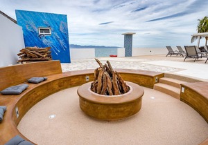 Beach front Villa #4