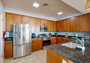 Beachfront 2nd-floor condo with ocean views, balcony, 3 pools & gym