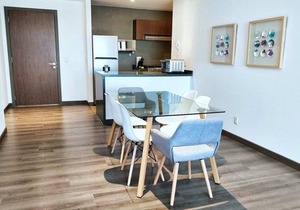 Beautifully furnished in a chic minimalist style 1 BR high speed internet