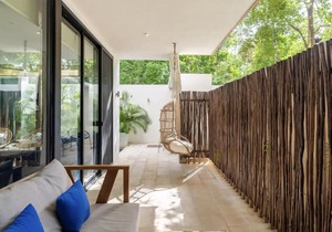 Charming 1 bedroom with private pool in Aldea Zama