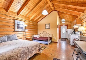 Creekside Seward Cabin with BBQ Fire Pit on 3 Acres!