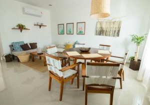 Departamento Modern Boho cerca de playa 2