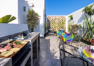 Equipped Apt w/Pvt Balcony in Reforma | Gym+Rooftop+Grill 2BR