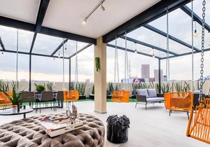 Exclusive Apt w/ Balcony | 2 Crazy Rooftops+Gym+B/Center